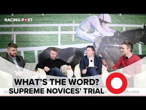 What's The Word? Sky Bet Supreme Trial Novices' Hurdle