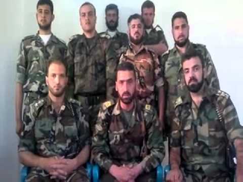 بيان تشكيل لواء خالد بن الوليد بقيادة الرائد أحمد بحبوح في منطقة الرستن في ريف حمص الشمالي