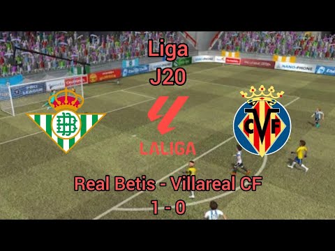 Pro League Soccer/ Réal Betis - Villareal CF/ Liga J20