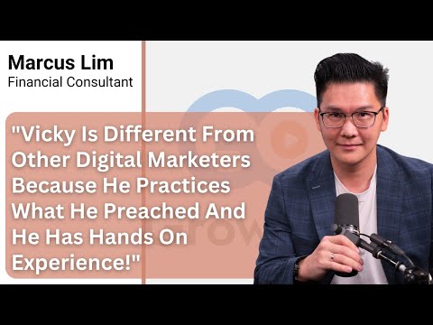 Client testimonial from Marcus Lim, Financial Consultant