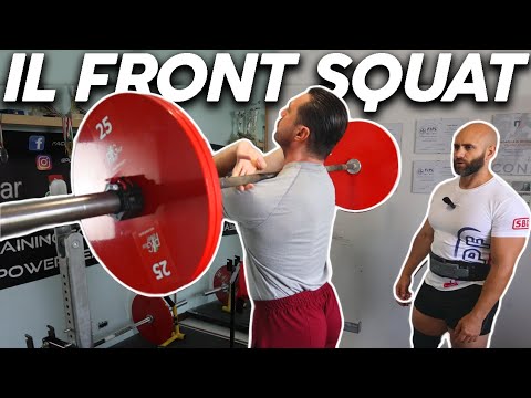 FRONT SQUAT con MARCO PT e MIO FRATELLO - TUTORIAL