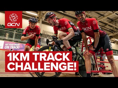 GCN Track Cycling Challenge | Velodrome Rookies Try The Kilo!