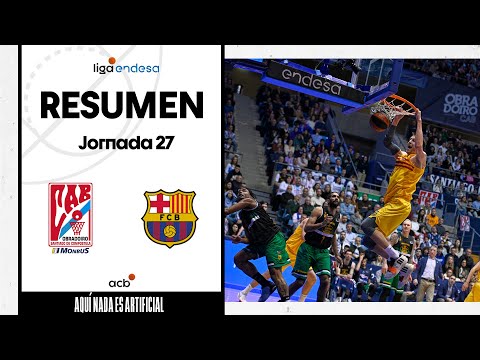 Resumen Monbus Obra 84 - Barça 89 (J27)