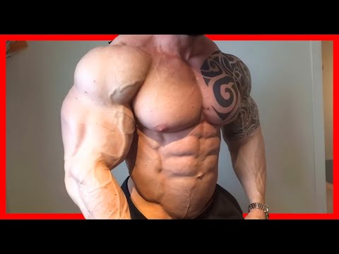 Huge Muscle Stud Posing