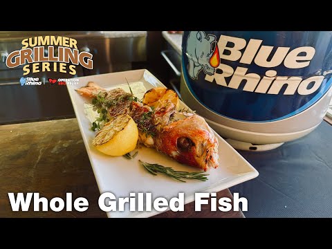 Whole Grilled Fish Recipe | Blue Rhino