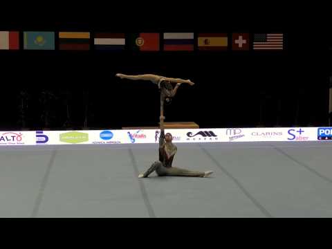 Maia Acro World Cup 2019 | MxP BLR1 Bal MELNIK & BELIAKOU