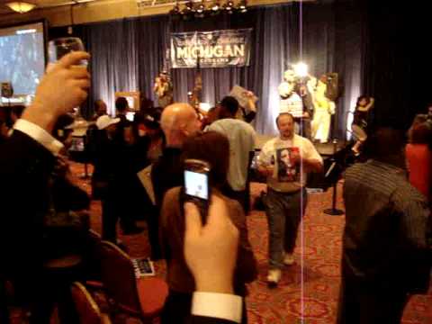 Election Night, Michigan Democratic Victory Party, Video one