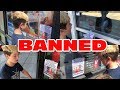Kid Temper Tantrum BANNED At ALL Gamestops Banned Flyers Posted At All Stores