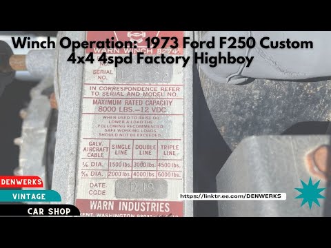 1973 Ford F-250 Custom Highboy