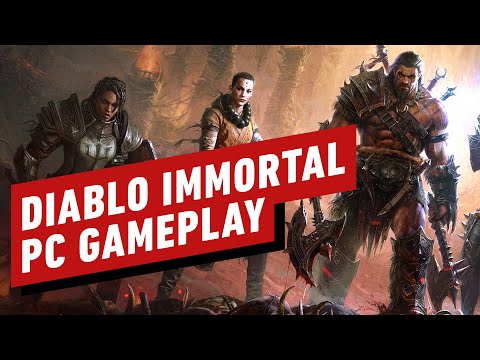 Diablo Immortal on PC: The First 17 Minutes of Gameplay - YouTube