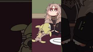 【手描きパロ】さかなダンスを踊るわため【角巻わため/獅白ぼたん/ホロライブ】⚠トレス注意 #shorts