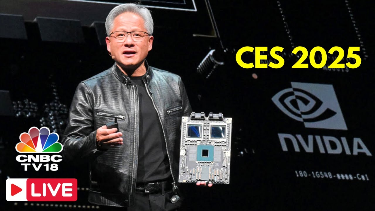 CES 2025 LIVE: NVIDIA Unveils AI, Gaming Chips at CES 2025 | Nvidia CEO Jensen Huang Speech | N18G