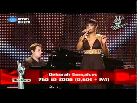 A Voz de Portugal 6ª Gala - Deborah Gonçalves - "Eu não sei quem te perdeu"