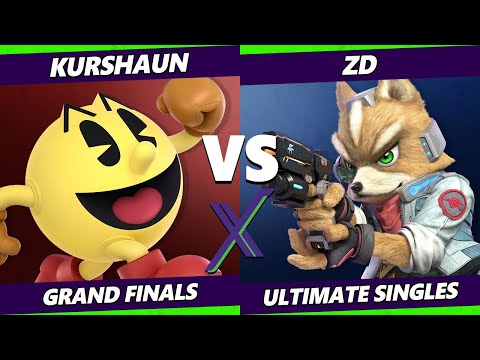 S@X 488 GRAND FINALS - ZD (Fox, Wolf) Vs. Kurshaun [L] (Pac-Man) Smash Ultimate - SSBU