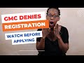 5 things you must inform gmc of in your application for registration to improve odds of acceptance