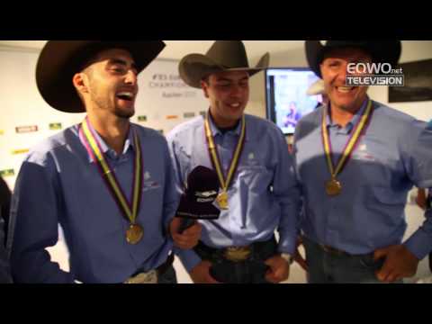 Interview with the new European Champions Reining: Team Italy - EQWOtv