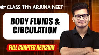 BODY FLUIDS & CIRCULATION : COMPLETE Chapter || Quick Revision || Class 11th Arjuna NEET