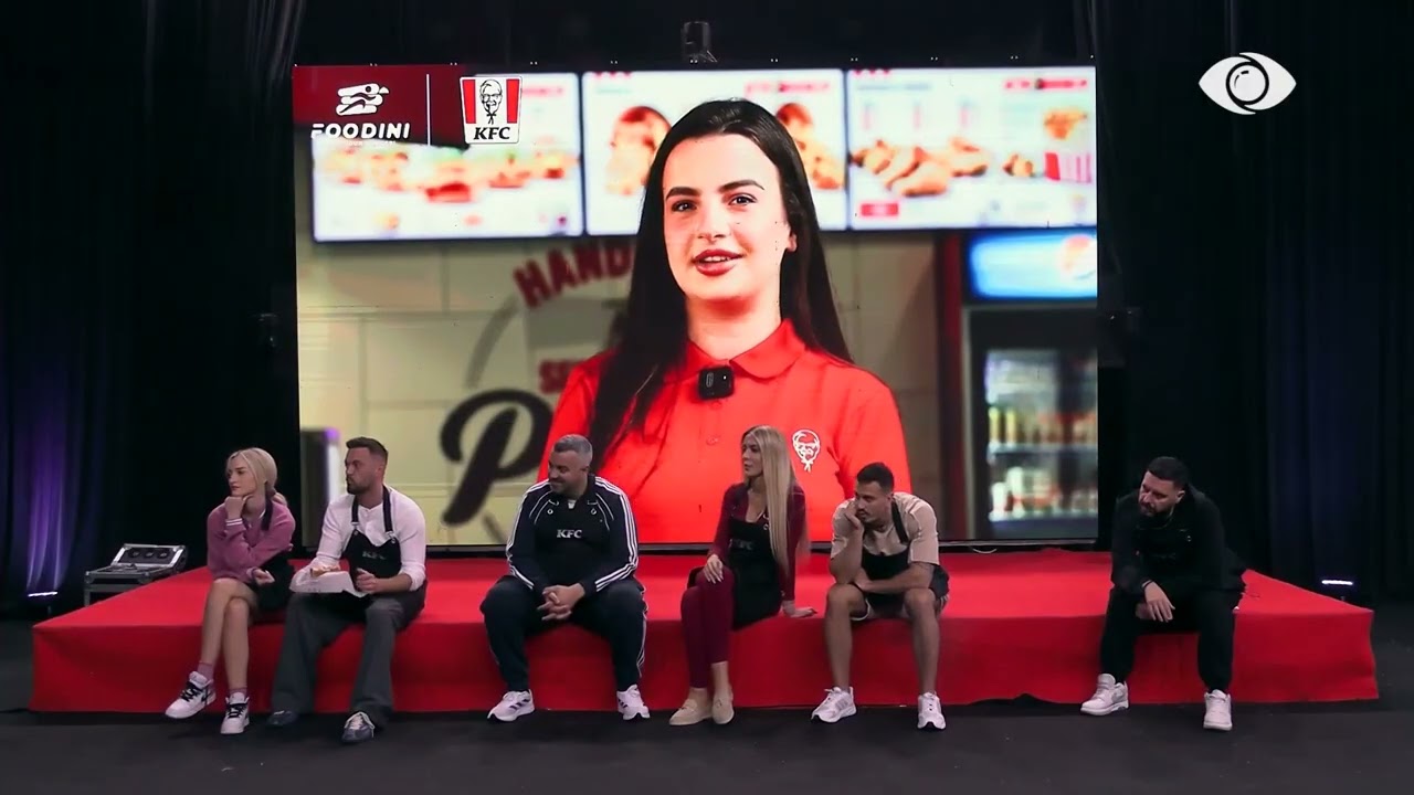 Përfaqësuesja e KFC jep vlerësimin për porositë e përgatitura nga Rogerti dhe Brikena