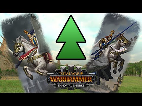 HUGE Pegasus Buffs - Bretonnia vs Lizardmen // Total War: WARHAMMER 3