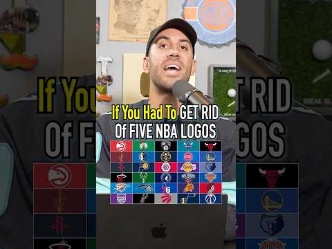 Getting Rid Of 5 NBA Logos! Which Would You Pick? #shorts #logos #nba #basketball #teams #game