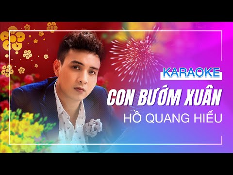 [KARAOKE] - CON BƯỚM XUÂN - Hồ Quang Hiếu