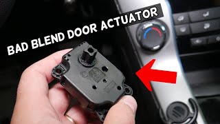 SYMPTOMS OF BAD BLEND DOOR ACTUATOR