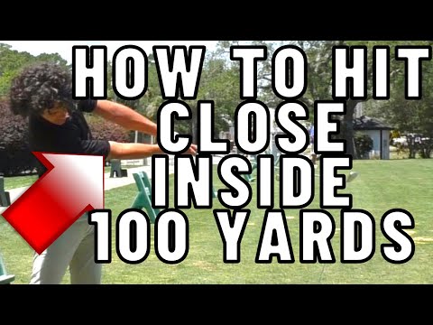 Hit it Close to the Hole Inside 100 Yards (use My Easy Pitching Technique)