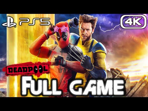 DEADPOOL PS5 Gameplay Walkthrough FULL GAME (4K 60FPS) No Commentary
