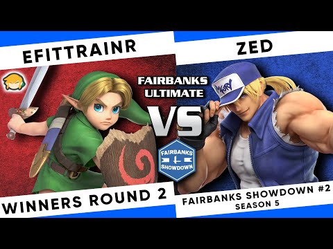 Fairbanks Smash Showdown #2 S5: EFitTrainr (Young Link, Toon Link) vs Zed (Terry) SSBU - Winners R2