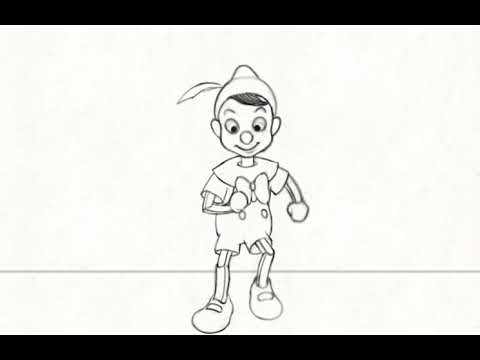 2D animation - run cycle front view