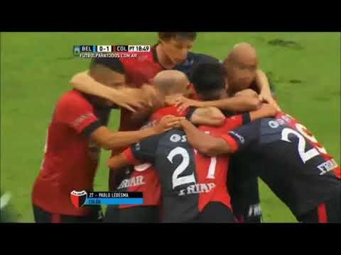 Gol de Pablo Ledesma Belgrano 1 COLON 1