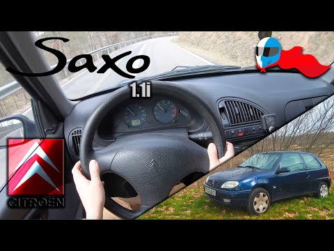 2000 Citroën Saxo 1.1i 60 (44kW) POV 4K [Test Drive Hero] #163 ACCELERATION, ELASTICITY & DYNAMIC