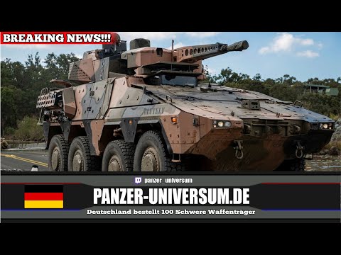 Deutschland bestellt über 100 Schwere Waffenträger in Australien! - Breaking News