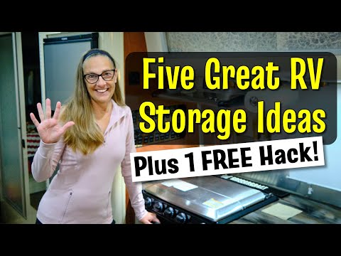Our TOP 5 Easy RV Organization ideas for 2025