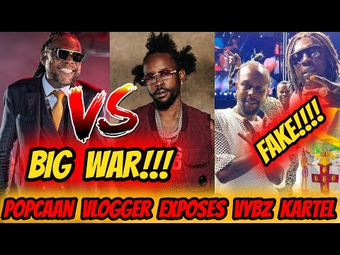 BIG WAR!! POPCAAN VS VYBZ KARTEL! SIR P WAS RIGHT! Popcaan Vlogger Admits Kartel Hit On Popcaan Life