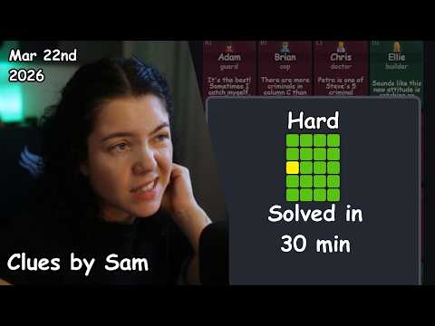 Clues by Sam Level 196 answer thumbnail