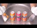 Fanta Fruit Mix Ice Cream Rolls ASMR