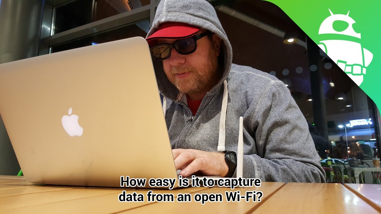 How easy is it to capture data on public free Wi-Fi? - Gary explains