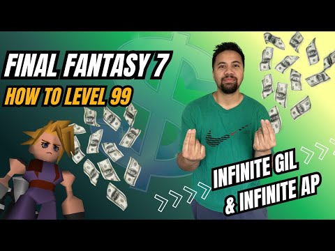 Level 99, Max Materia and Gil farming! Final Fantasy 7 (OG)
