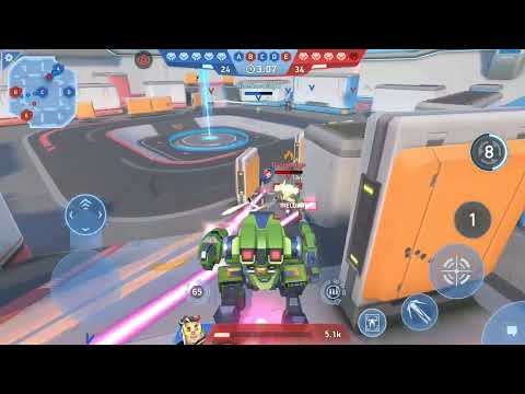 being MVP in mech arena