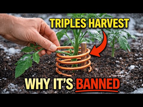 One Copper Wire Triples Your Harvest — Why Is This Science "Forbidden"?