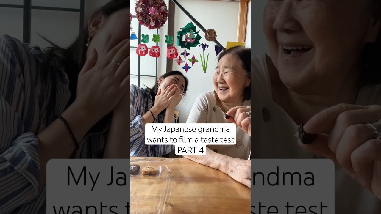 My Japanese grandma wants to be a food influencer PART 4 🍪