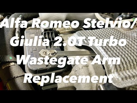 Alfa Romeo Stelvio/Giulia 2.0T Turbo Wastegate Arm Replacement