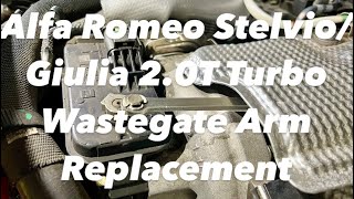 Alfa Romeo Stelvio/Giulia 2.0T Turbo Wastegate Arm Replacement