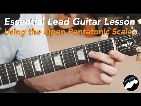 Essential Blues Lead Guitar Lesson - How to Use the Open Pentatonic Rock Scale