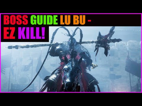 Wo Long Fallen Dynasty Tipps Tricks Guide Boss LU BU EASY KILL Anfänger Tips  deutsch Bossfight