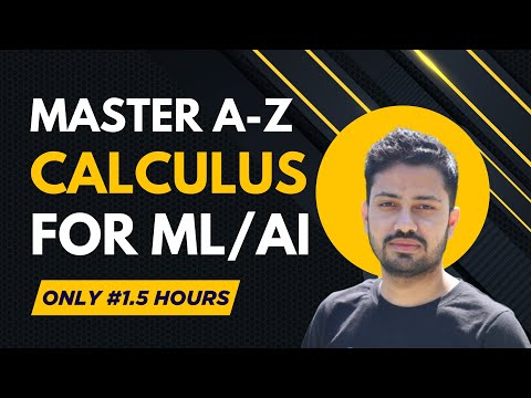 Learn ALL Calculus for Data Science Machine Learning – Just 1 5 Hours