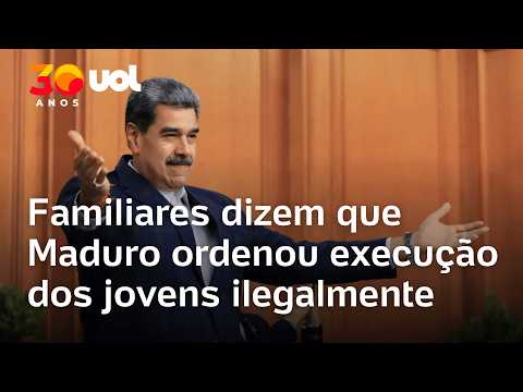 Maduro é processado nos EUA pelas mortes de cinco jovens na Venezuela
