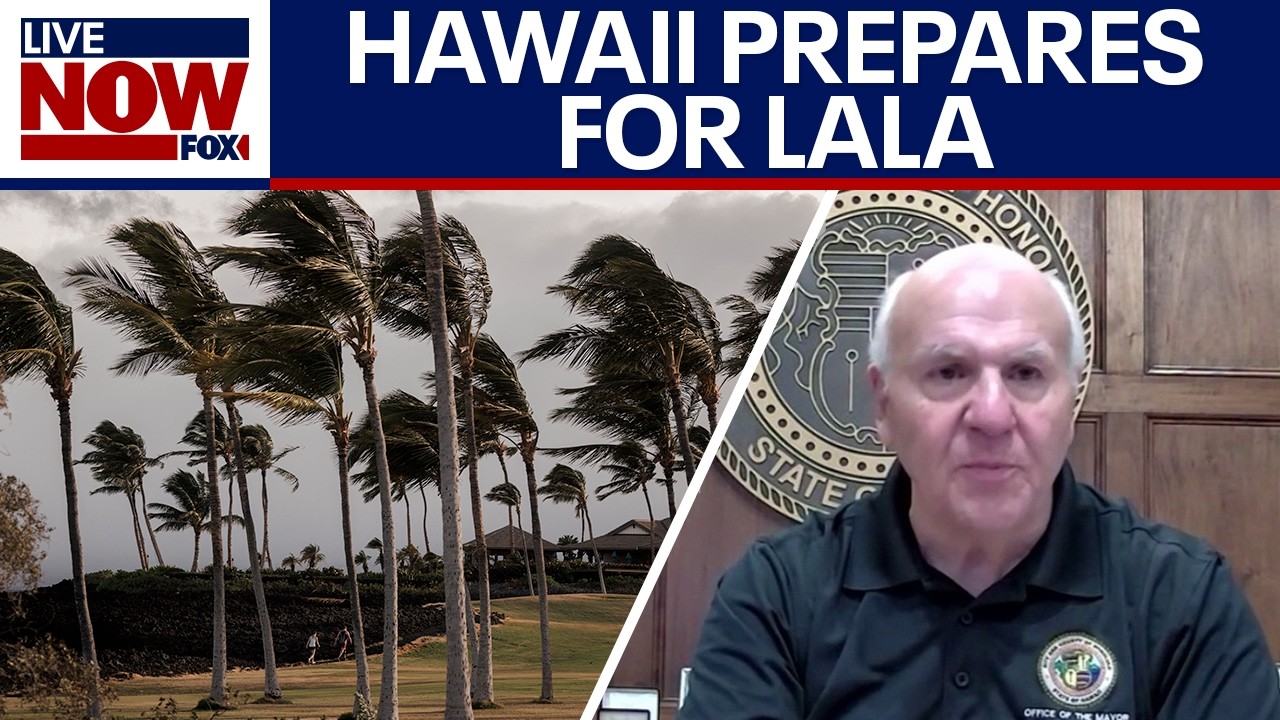 HURRICANE LALA: Honolulu mayor discusses safety preparations as Hawaii braces for storm