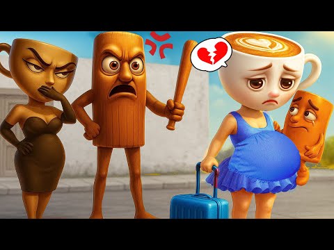 Ballerina Cappuccina Oh No! with Tung Tung Sahur in Granny House | Funny Horror Animation